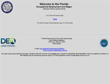 Tablet Screenshot of floridawages.com